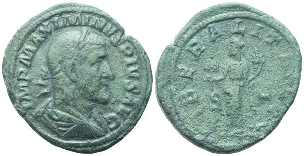 Maximinus I (235-238), Sestertius, Rome, 236; Æ (20,80 g; 32,4 mm; 12 h)