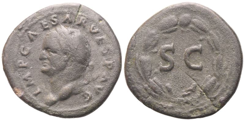 Seleucis and Pieria, Antioch, Semis di Vespasiano (69–79), Roma, 74; Æ