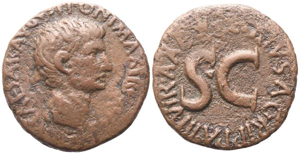 Augustus (27 BC-14 AD), As, Rome, 7 BC; Æ (9,55 g; 26 mm; 7 h)