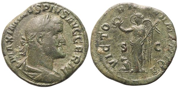 Maximinus I (235-238), Sestertius, Rome, 236-237; Æ (19,85 g; 29,5 mm; 1 h)