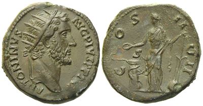 Antoninus Pius (138-161), Dupondius, Rome, Ad 145-161; Æ (g 14,26; MM 26)