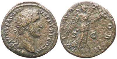 Antonino Pio (138–161), Dupondius e Æ, Roma, 143–144