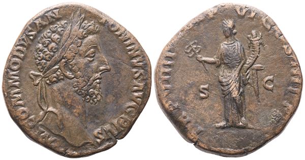 Commodus (177-192), Sestertius, Rome, 173-184; Æ (23,55 g; 29,3 mm; 12 h)