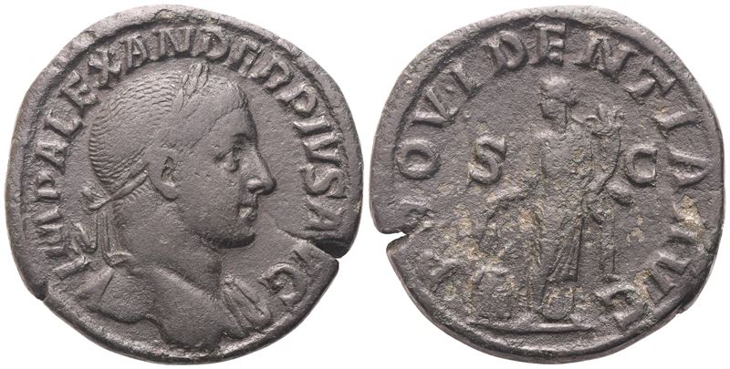 Severus Alexander (222-235), Sestertzio romano, Roma, c. 231-235