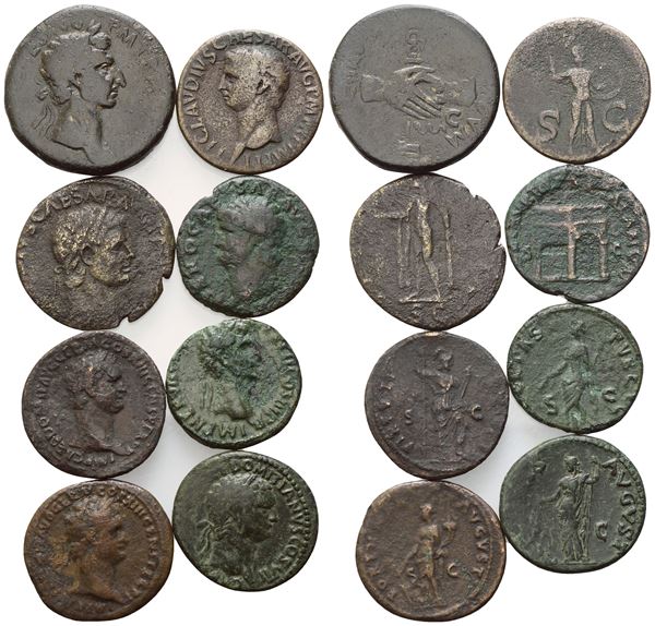 Lot of 8 Roman Imperial Æ coins