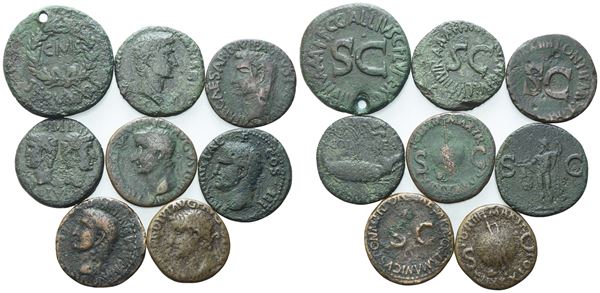 Lot of 8 Roman Imperial Æ coins