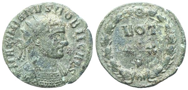 Galerius Maximianus as Caesar (293-305), Fractional Follis, Rome, c. 297-298; Æ (2,50 g; 20,5 mm; 6 h)