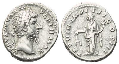 Lucius Verus (161-169), Denario, Roma, 167-168