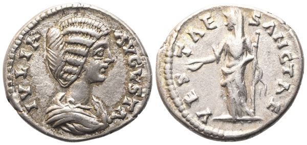 Julia Domna, Denarius struck under Septimius Severus and Caracalla, Laodicea ad Mare, 198-202; (3,28 g; 19 mm; 6 h)
