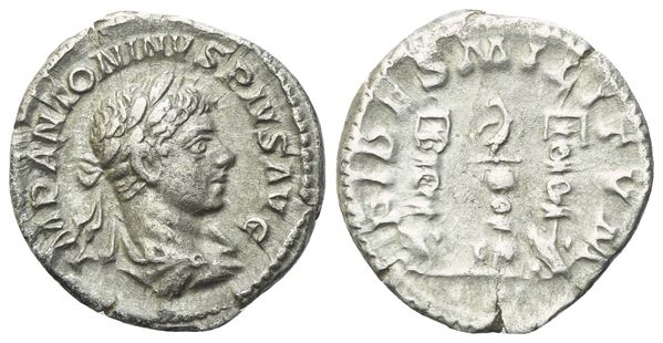Elagabalus (218-222), Denarius, Rome, c. 220-222; AR (2,67 g; 18,7 mm; 12 h)