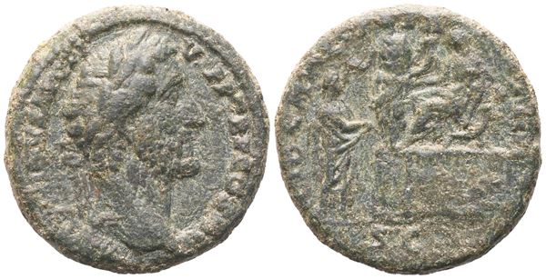 Antoninus Pius (138-161), As, Rome, 145-147; Æ (12,53 g; 25,5 mm; 12 h)
