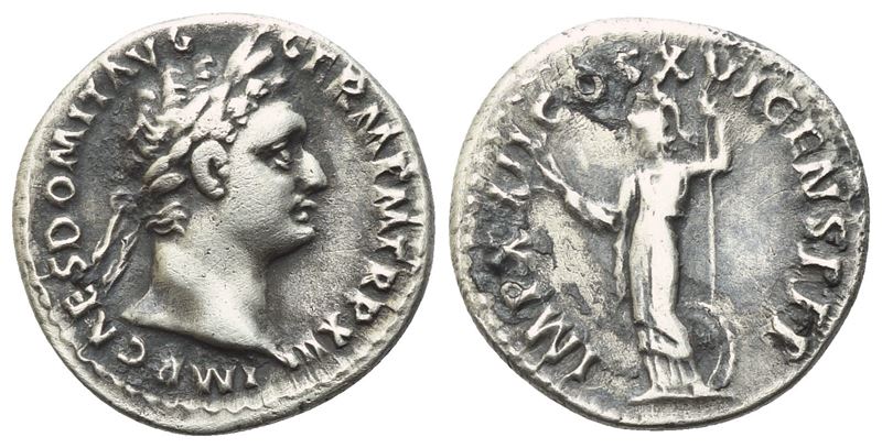 Domiziano (81–96), Denario imperiale, Roma (93–94), AR
