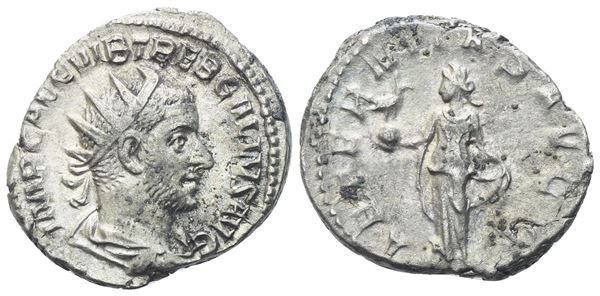 Trebonianus Gallus (251-253), Antoninianus, Rome, 253; AR (4,29 g; 20,4 mm; 1 h)