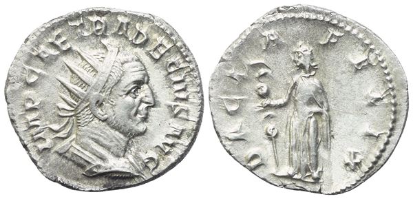 Trajan Decius (249-251), Antoninianus, Mediolanum, 250-251; AR (3,68 g; 21,6 mm; 6 h)