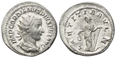 Gordianus III, Antoninianus di Roma (241-243), AR