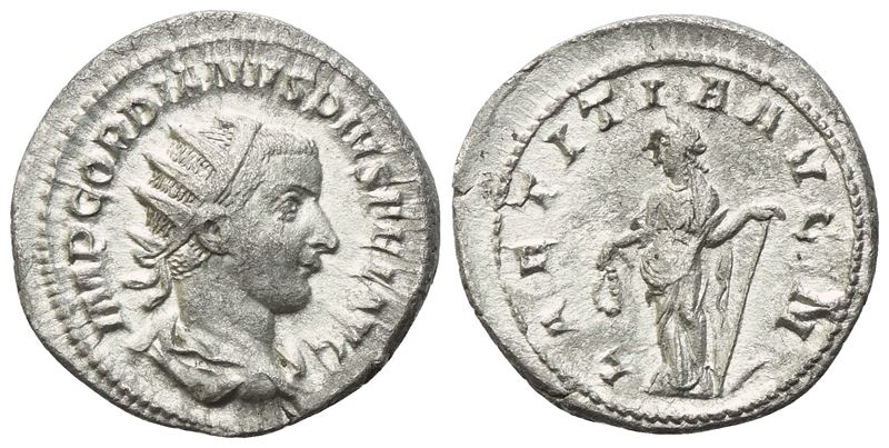 Gordianus III, Antoninianus di Roma (241-243), AR