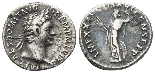 Domitian (81-96), Denarius, Rome, 93-94; AR (3,31 g; 17,8 mm; 6 h)
