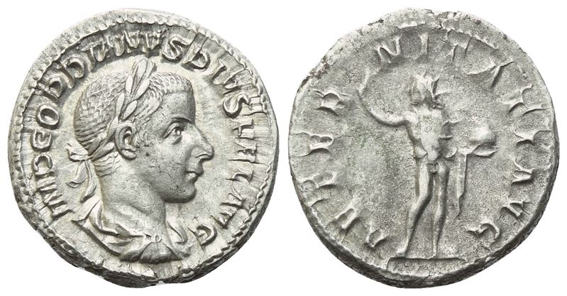 Gordiano III, Denario romano, 241-243 d.C.