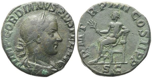 Gordian III (238-244), Sestertius, Rome, AD 241; Æ (19,25 g; 28 mm; 12 h)