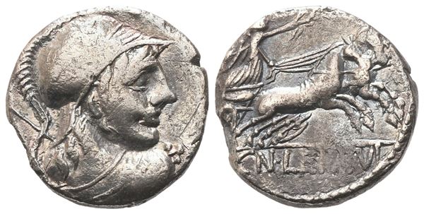 Cn. Cornelius Lentulus Clodianus, Denarius, Rome, 88 BC; AR (2,72 g; 16 mm; 7 h)