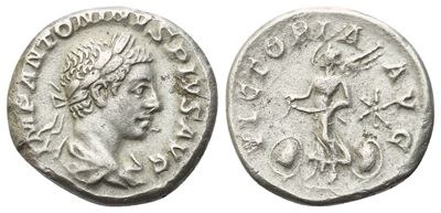 Anonimo imperiale, Elagabal, Denario romano (220-222 d.C.), AR