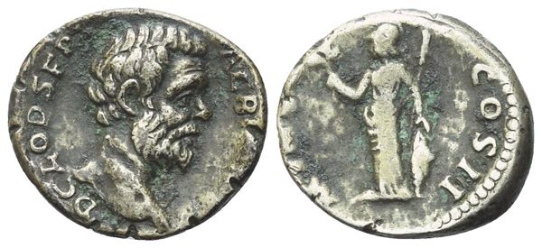 Clodius Albinus, as Caesar (193-195), Denarius, Rome, 194-195; AR (2,36 g; 17,5 mm; 6 h)