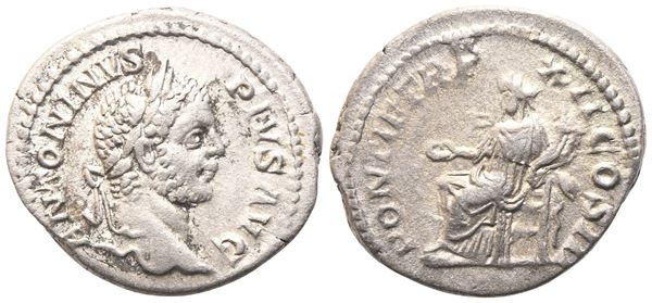 Caracalla (198-217), Denarius, Rome, 209; AR (3,76 g; 19,2 mm; 12 h)