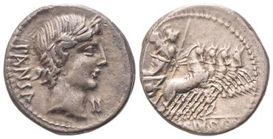 Traiano (98–117), Denario romano, Roma (101–102), AR