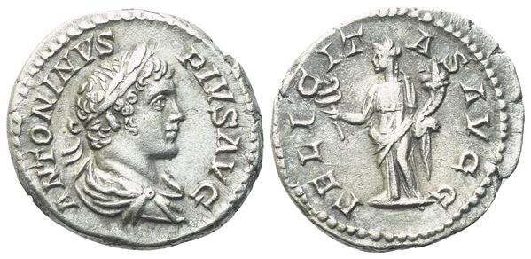 Caracalla (198-217), Denarius, Rome, 205-206; AR (3,33 g; 18,3 mm; 6 h)