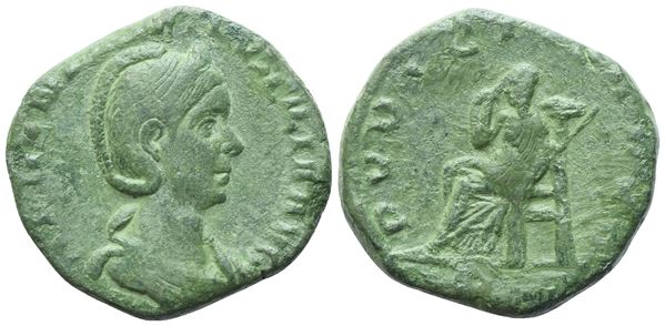 Herennia Etruscilla Augusta (249-251), Sestertius, Rome, 249-251; Æ (17 g; 27,5 mm; 12 h)