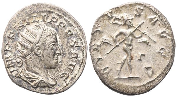 Philip II (247-249), Antoninianus, Rome, 248; AR (4,20 g; 22 mm; 6 h)