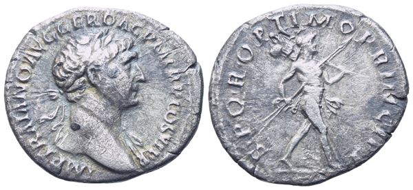 Trajan (98-117), Denarius, Rome, 112-114; AR (2,77 g; 19,4 mm; 6 h)