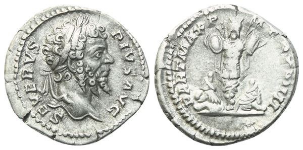 Septimius Severus (193-211), Denarius, Rome, 201; AR (3,43 g; 18,8 mm; 6 h)