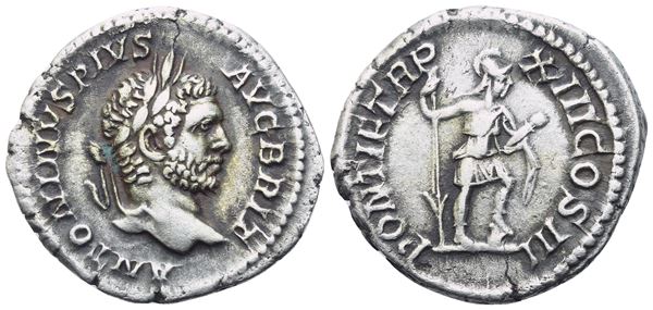 Caracalla (198-217), Denarius, Rome, 210; AR (3,36 g; 19,3 mm; 6 h)