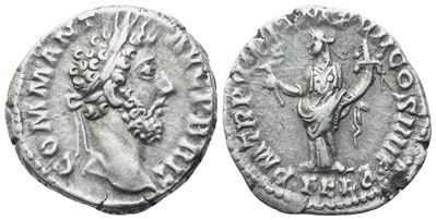 Commodus (177-192), Denario, Roma, 184 d.C.