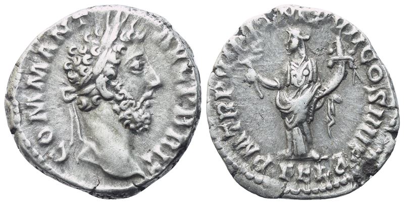 Commodus (177-192), Denario, Roma, 184 d.C.