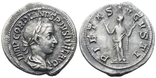 Gordian III (238-244), Denarius, Rome, 241; AR (2,84 g; 20 mm; 6 h)