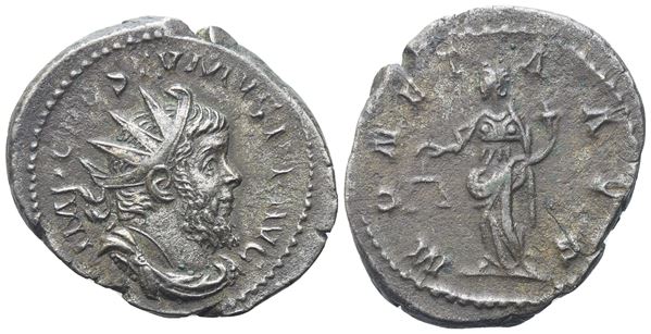 Postumus (Imperium Galliarum, 260-269), Antoninianus, Treveri, 262-263; BI (4,89 g; 23,6 mm; 1 h)