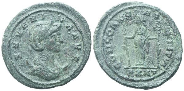 Severina, Antoninianus struck under Aurelian, Siscia, 275; Æ (3,10 g; 24 mm; 6 h)