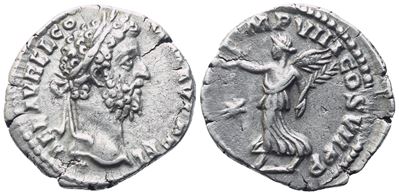 Commodus (177–192), Denario romano, Roma (192) — AR