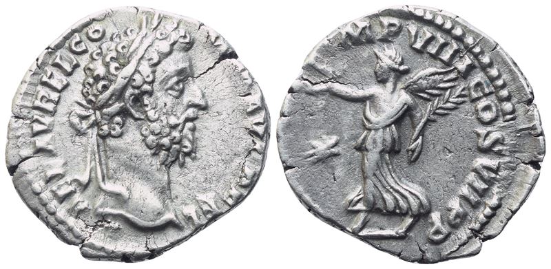 Commodus (177–192), Denario romano, Roma (192) — AR