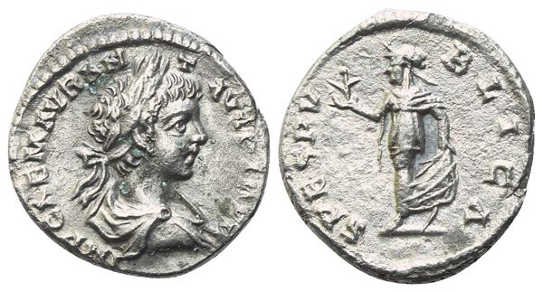 Caracalla (198-217), Denarius, Laodicea ad Mare, 199; AR (2,66 g; 18 mm; 6 h)