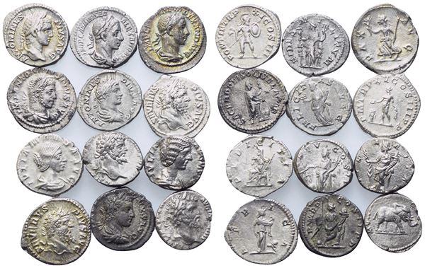 Lot of 12 Roman Imperial Denarii
