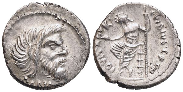 C. Vibius Pansa Caetronianus, Denarius, 48 BC; AR (3,31 g; 17,8 mm; 6 h)