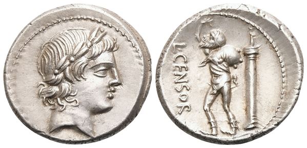 L. Marcius Censorinus, Denarius, Rome, 82 BC; AR (3,76 g; 17,8 mm; 7 h)