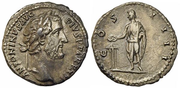 Antoninus Pius (138-161), Denarius, Rome, AD 148-149; AR (g 3,07; mm 17,7)