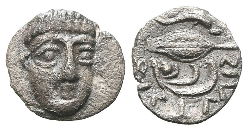 Southern Campania, Phistelia, C. 325-275 Bc. Ar Obol (9 MM, 0.38 G).