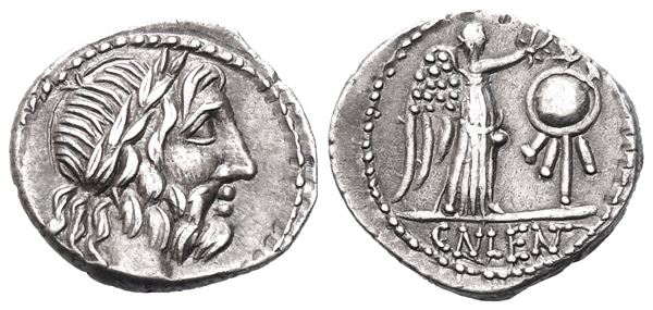 Cn. Cornelius Lentulus, AR Quinarius