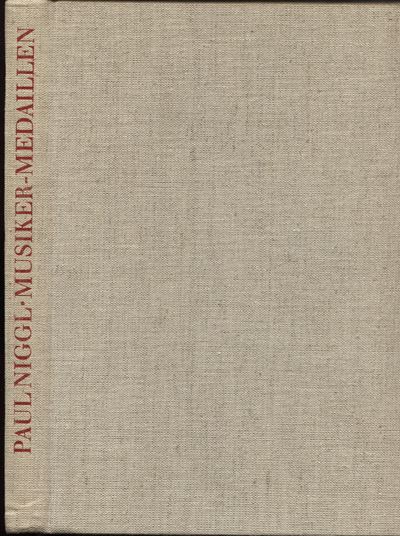 NIGGL PAUL, Medaglione dedicato ai musicisti, Darmstadt, 1965