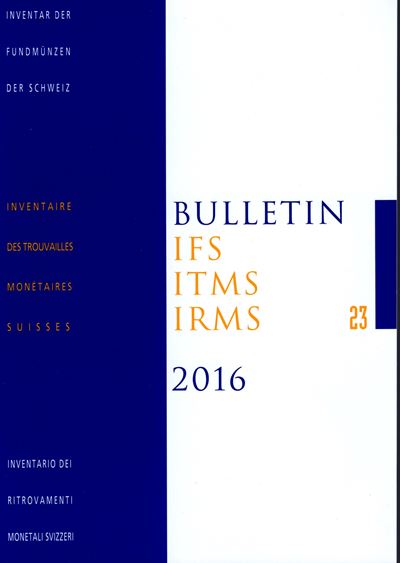 AA. - VV., Bulletin N. 23. Inventario dei ritrovamenti monetali svizzeri